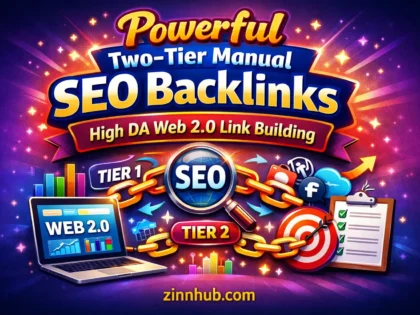 I Will Provide Powerful Two-Tier Manual Seo Backlinks ~ High Da Web 2.0 Link Building