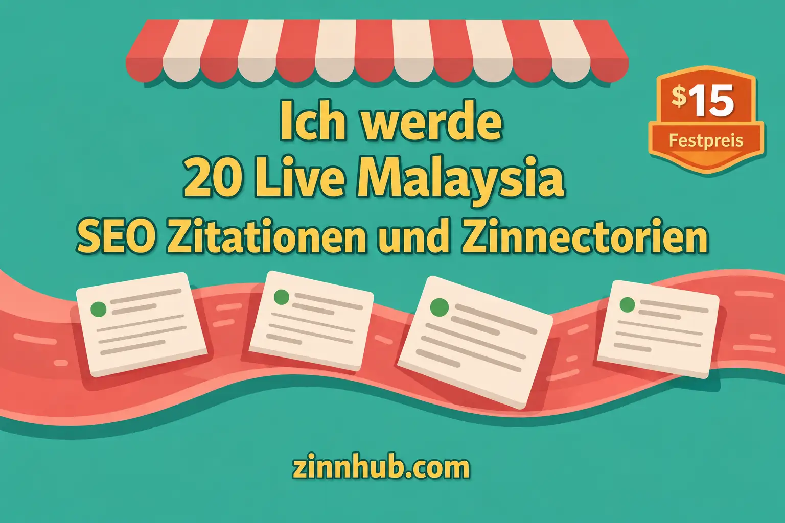 Ich werde 20 Live-Malaysia-SEO-Zitierungen und Verzeichnisse erstellen