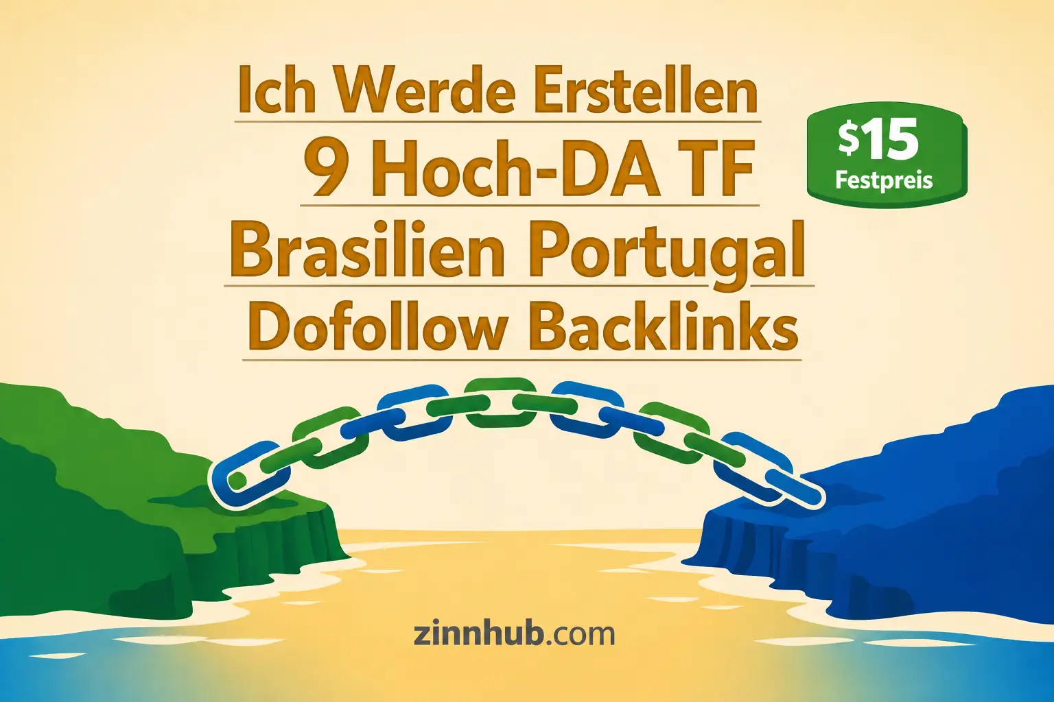 Ich werde 9 hochwertige TF Brasilien Portugal Dofollow-Backlinks aufbauen