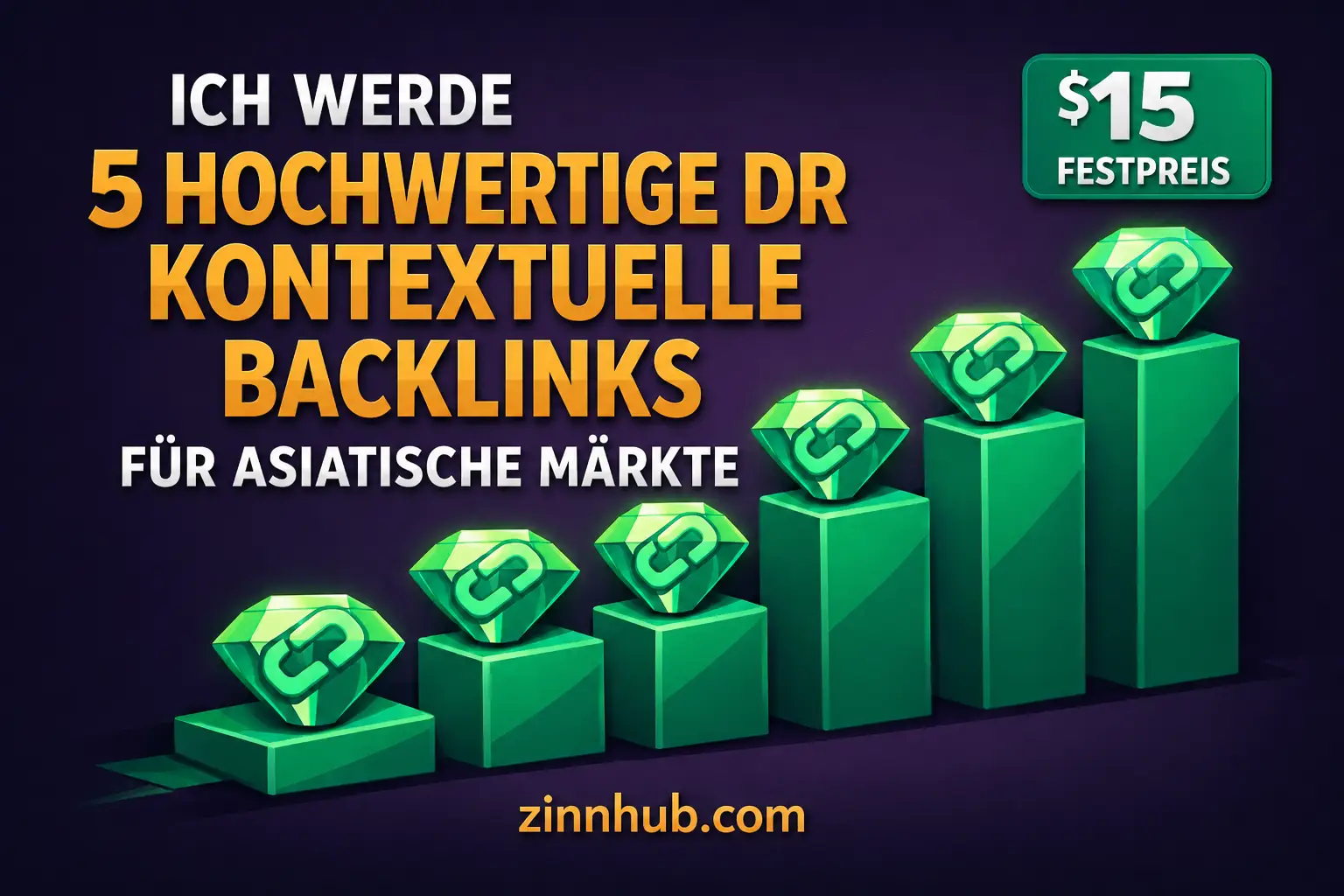 Ich werde 5 hochwertige DR kontextbezogene Backlinks f&uuml;r asiatische M&auml;rkte erstellen