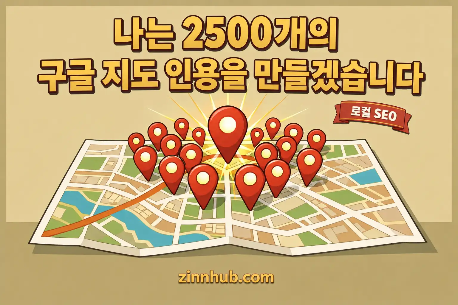 귀하의 지역 비즈니스를 위해 2500개의 Google 지도 인용을 생성해 드립니다.