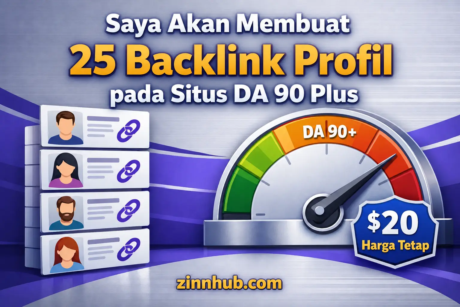 Saya Akan Membuat 25 Backlink Profil Di Situs Da 90 Plus 1 Saya Akan Membuat 25 Backlink Profil Di Situs Da 90 Plus — Tersedia Di Zinn Hub