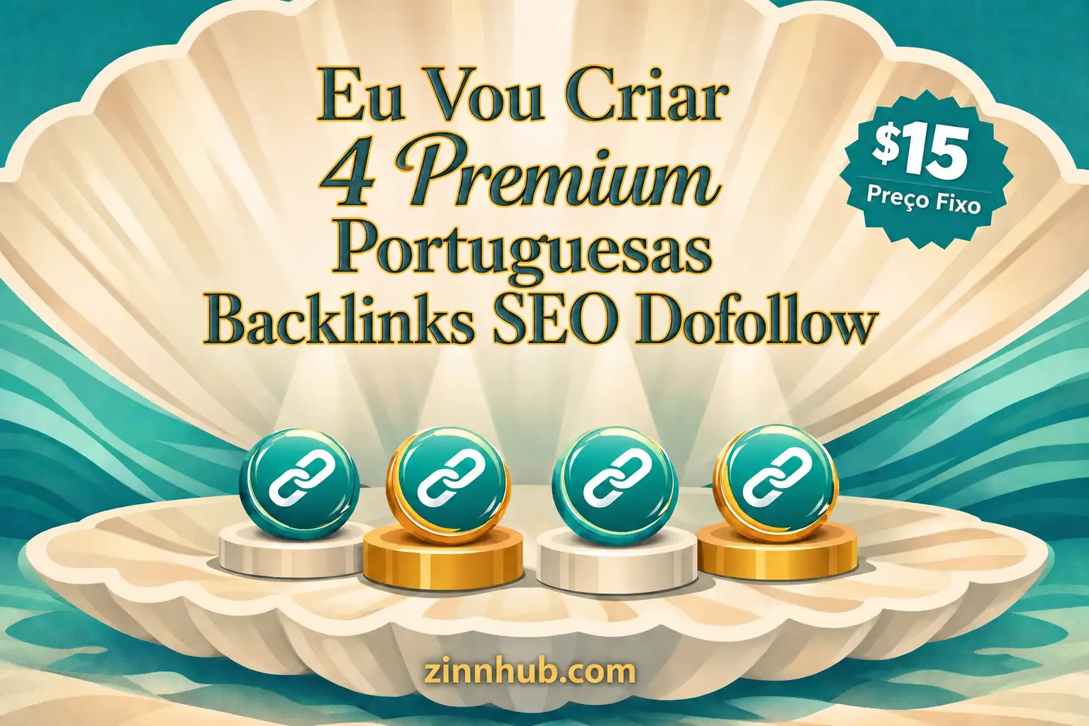 Saya akan membuat 4 backlink SEO dofollow Portugis premium