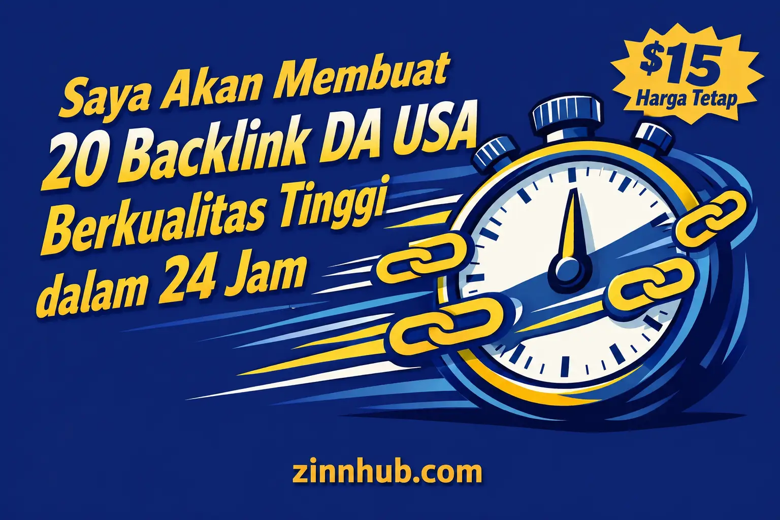 Saya akan membuat 20 backlink DA tinggi USA dalam 24 jam