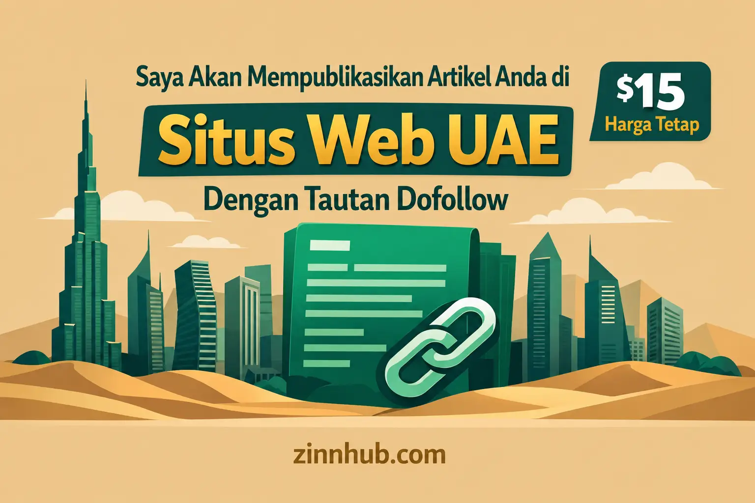 Saya akan menerbitkan artikel Anda di situs web UEA dengan tautan dofollow