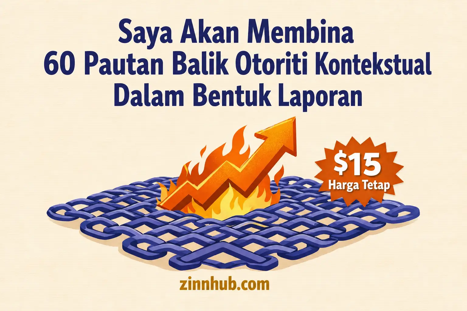 Saya akan membina 60 pautan balik autoriti kontekstual dengan laporan