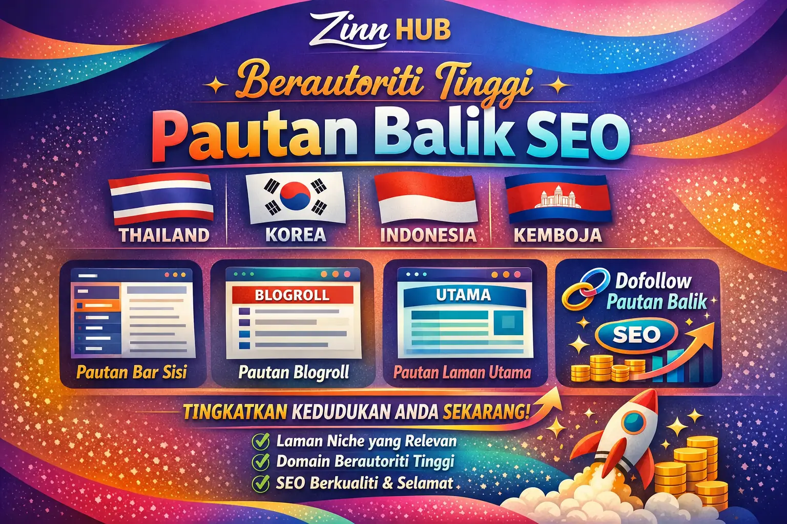 do thai korean indo cambodia sidebar blogroll homepage dofollow seo backlinks