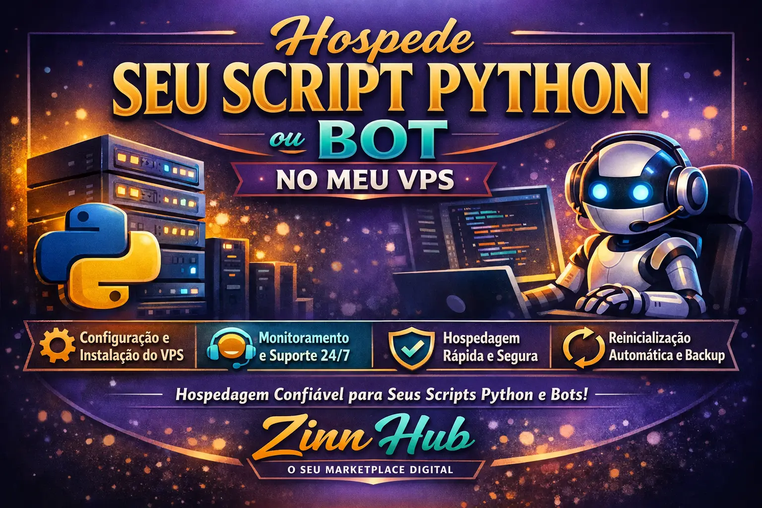 host skrip python atau bot di vps saya