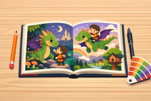 Criar Ilustrações de Livros de Histórias Infantis para Publicação KDP