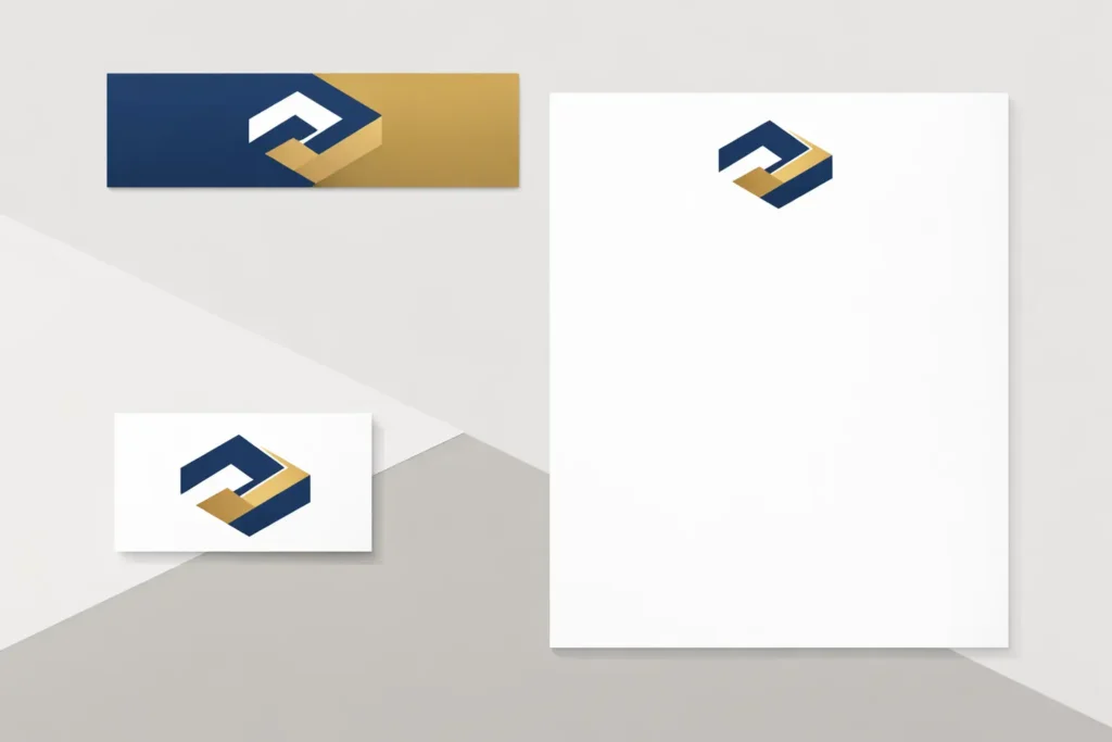 Design a Minimalist Business Logo and Branding Kit