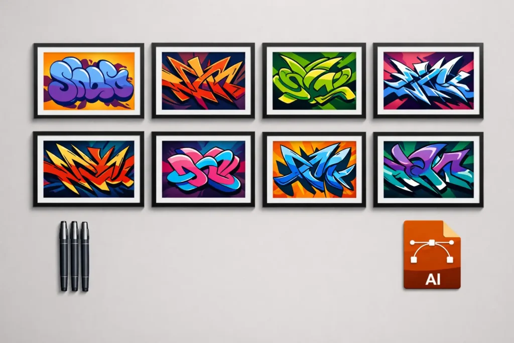 Create Bespoke Graffiti Artwork in Any Style