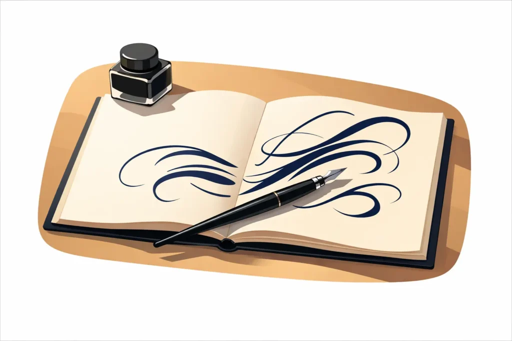Design a Handwritten Calligraphy Signature Logo
