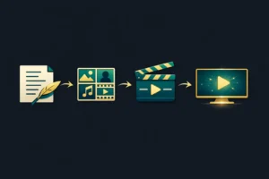 Produci un video musicale AI professionale o un video narrativo