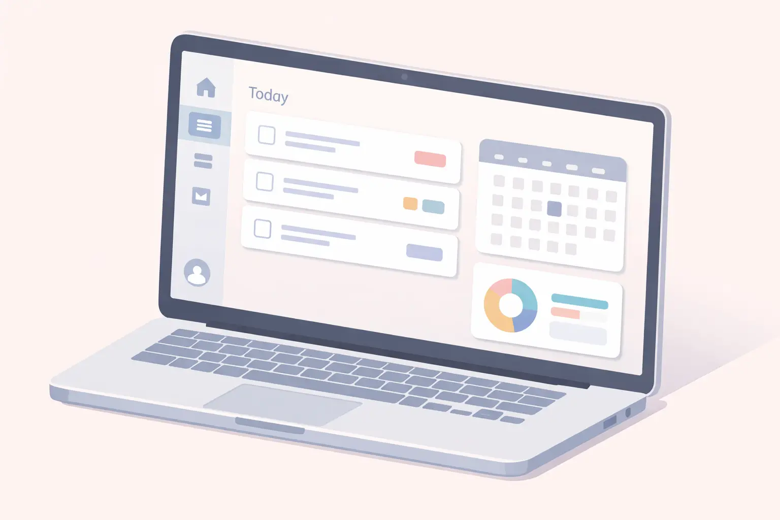 Mən Sizin Adhd Məhsuldarlıq Mvp-nizi Bubble Və Ya Weweb 3-də Quracağam Adhd Məhsuldarlıq Mvp Developer, Bubble.io App Developer Weweb Supabase Firebase — Nümunə İllüstrasiya