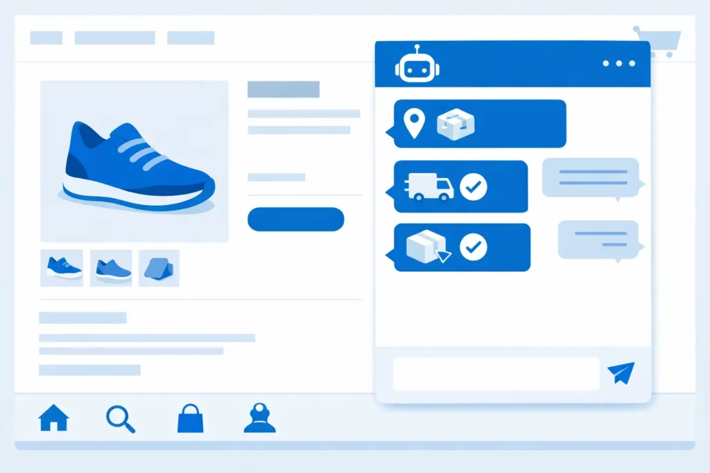 AI Customer Support Chatbot for eCommerce