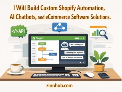 I Will Build Custom Shopify Automation, AI Chatbots, and eCommerce Software Solutions
