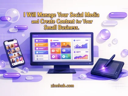 I Will Manage Your Social Media and Create Content for Your Small Business