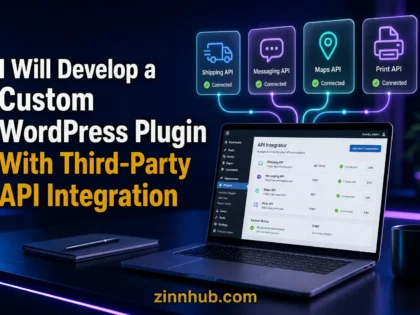 I Will Develop a Custom WordPress Plugin With Third-Party API Integration