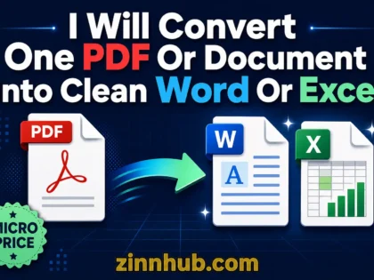 Ще конвертирам един PDF или документ в чист Word или Excel 2 Ще конвертирам един PDF или документ в чист Word или Excel — налично в Zinn Hub