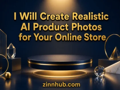 I Will Create Realistic AI Product Photos for Your Online Store
