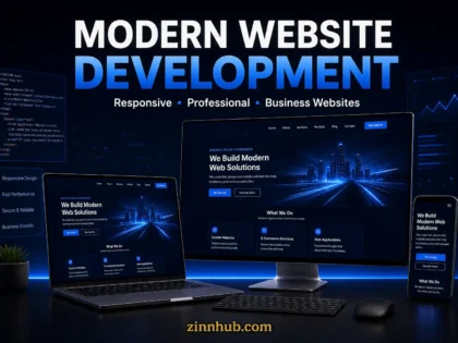 I Will Design and Develop a Professional Responsive Website for Your Business